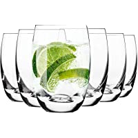 Krosno Vasos de Agua Highball | Set 6 Piezas | 360 ML | Elite Collection Uso en Casa- Restaurante y en Fiestas | Apto…
